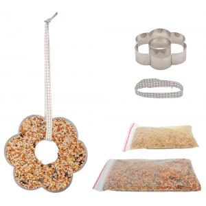 DIY vogelvoer hanger bloem DIY vogelvoer hanger bloem